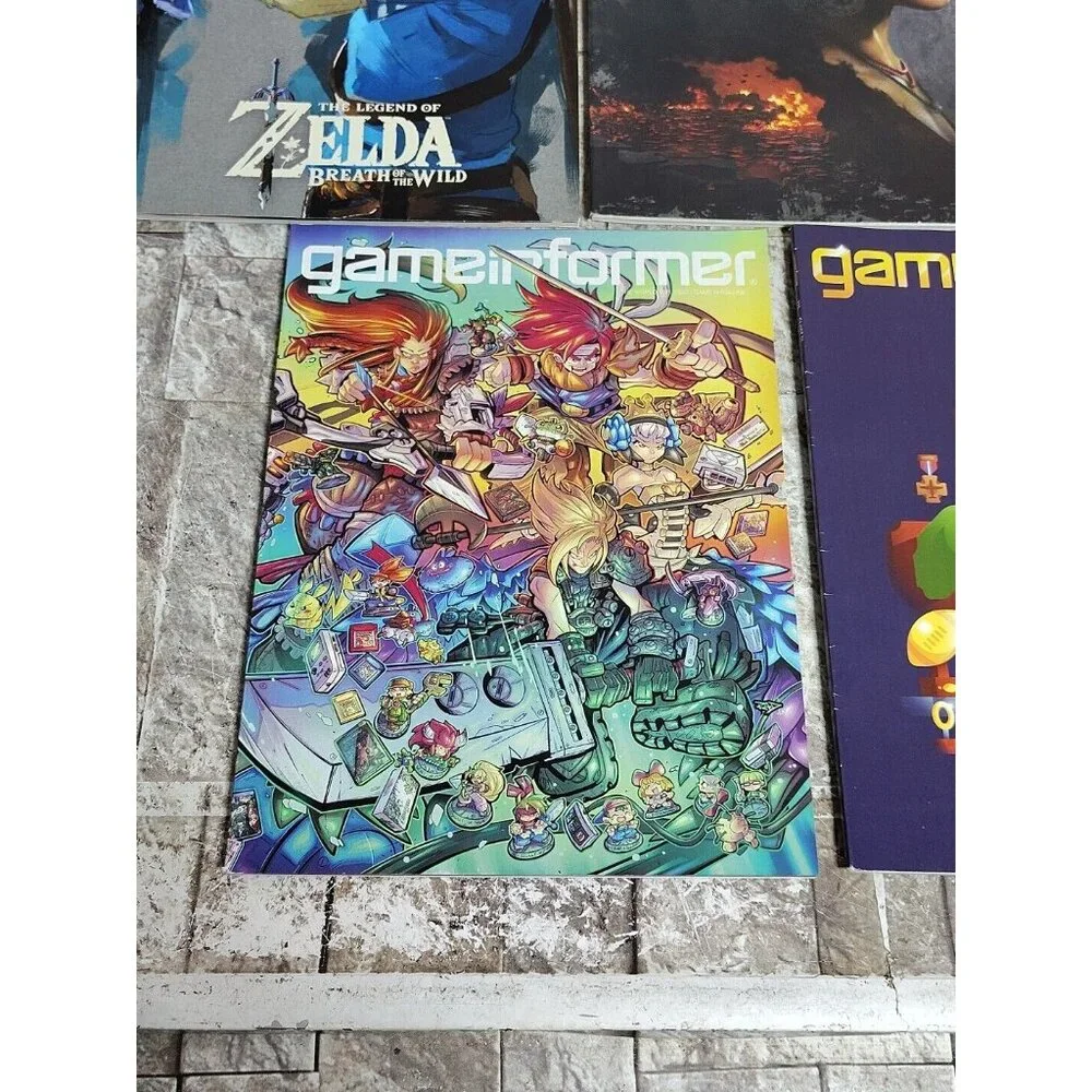Lot Of 5 Game Informer Magazine Issues 287, 288, 289, 290, 292